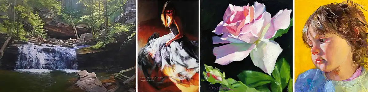 Paintings by Kristina Havens