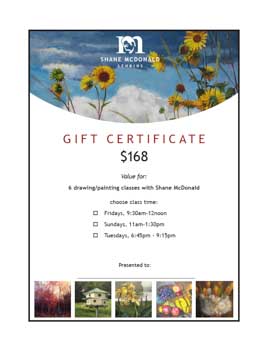 Shane McDonald's Realistic Painting/Drawing Gift Certificate thumbnail